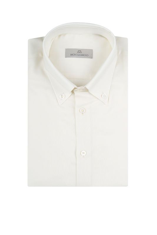 Cotton & Wool button-Down Shirt
