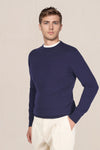 Wool crewneck sweater