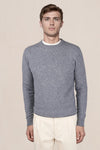 Wool crewneck sweater