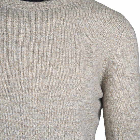 Crewneck Mouline Sweater - MONTEZEMOLO