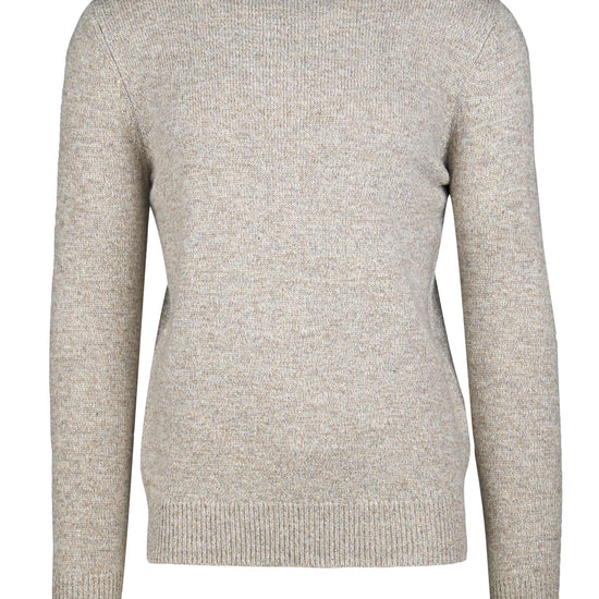 Crewneck Mouline Sweater - MONTEZEMOLO