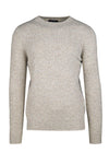 Crewneck Mouline Sweater - MONTEZEMOLO