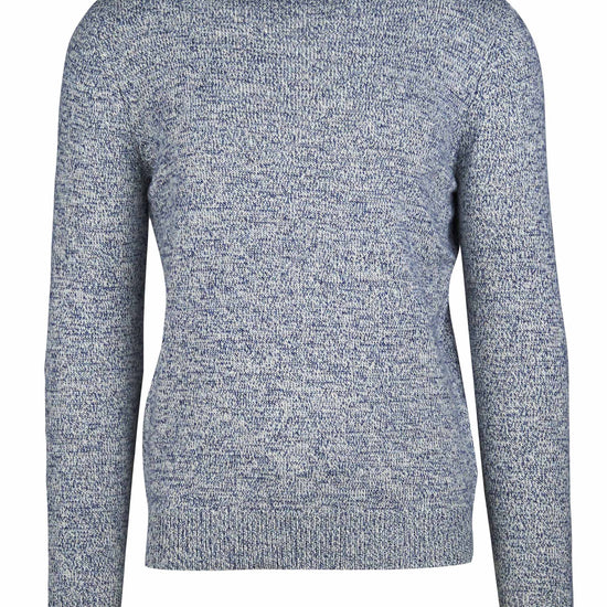 Crewneck Mouline Sweater - MONTEZEMOLO