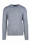 Crewneck Mouline Sweater - MONTEZEMOLO
