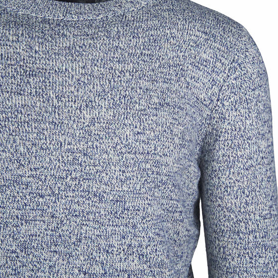 Crewneck Mouline Sweater - MONTEZEMOLO