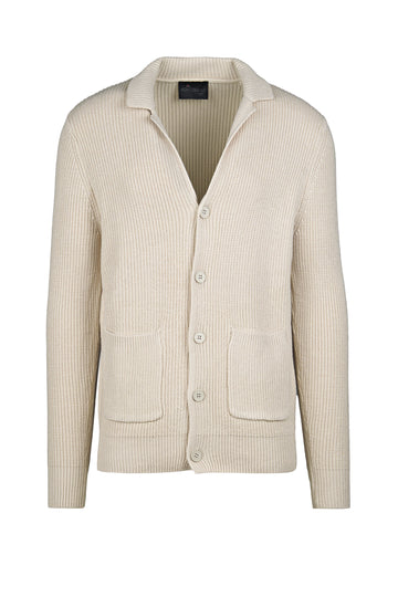 Ribbed Cardigan Jacket - MONTEZEMOLO