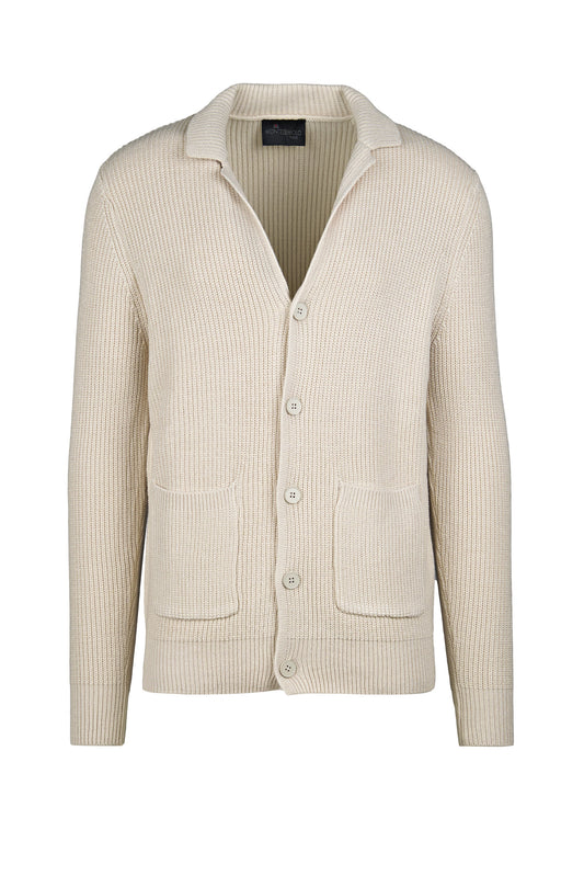 Ribbed Cardigan Jacket - MONTEZEMOLO