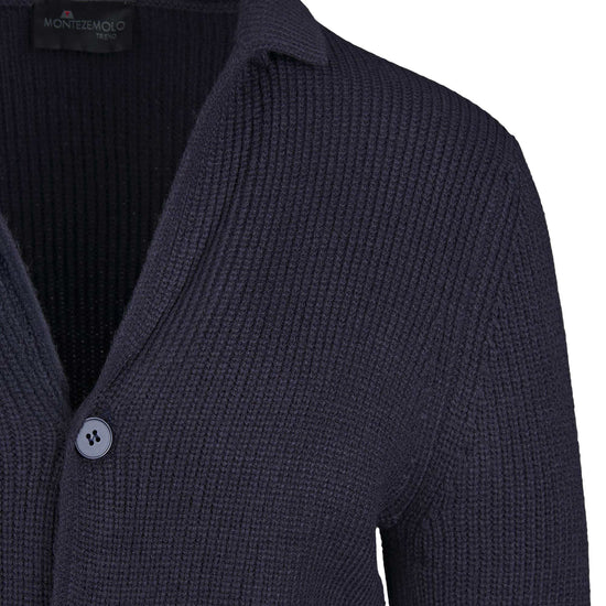 Ribbed Cardigan Jacket - MONTEZEMOLO