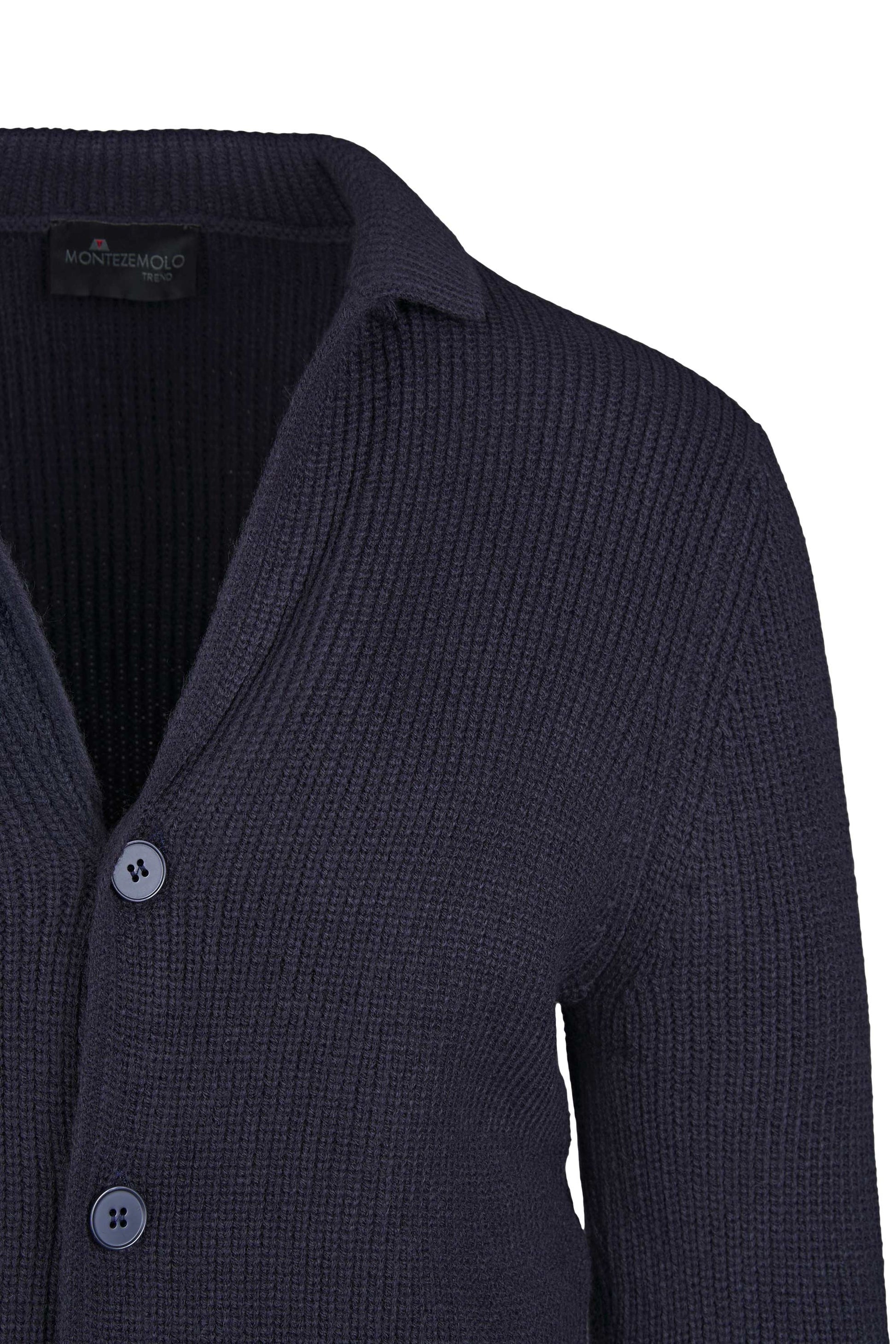 Ribbed Cardigan Jacket - MONTEZEMOLO