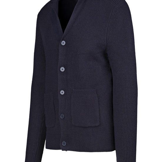 Ribbed Cardigan Jacket - MONTEZEMOLO