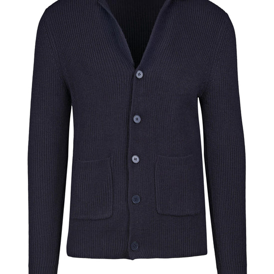 Ribbed Cardigan Jacket - MONTEZEMOLO