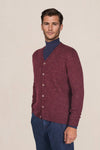 Mouliné Merino & Cashmere Cardigan
