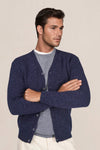Mouliné Merino & Cashmere Cardigan