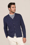 Mouliné Merino & Cashmere Cardigan