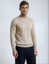 Crewneck Merino-wool blend