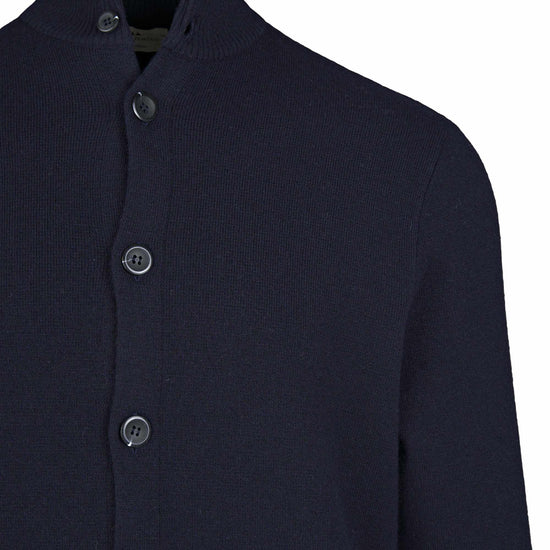 High-neck pocket cardigan - MONTEZEMOLO