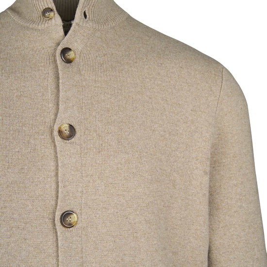 High-neck pocket cardigan - MONTEZEMOLO