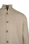 High-neck pocket cardigan - MONTEZEMOLO