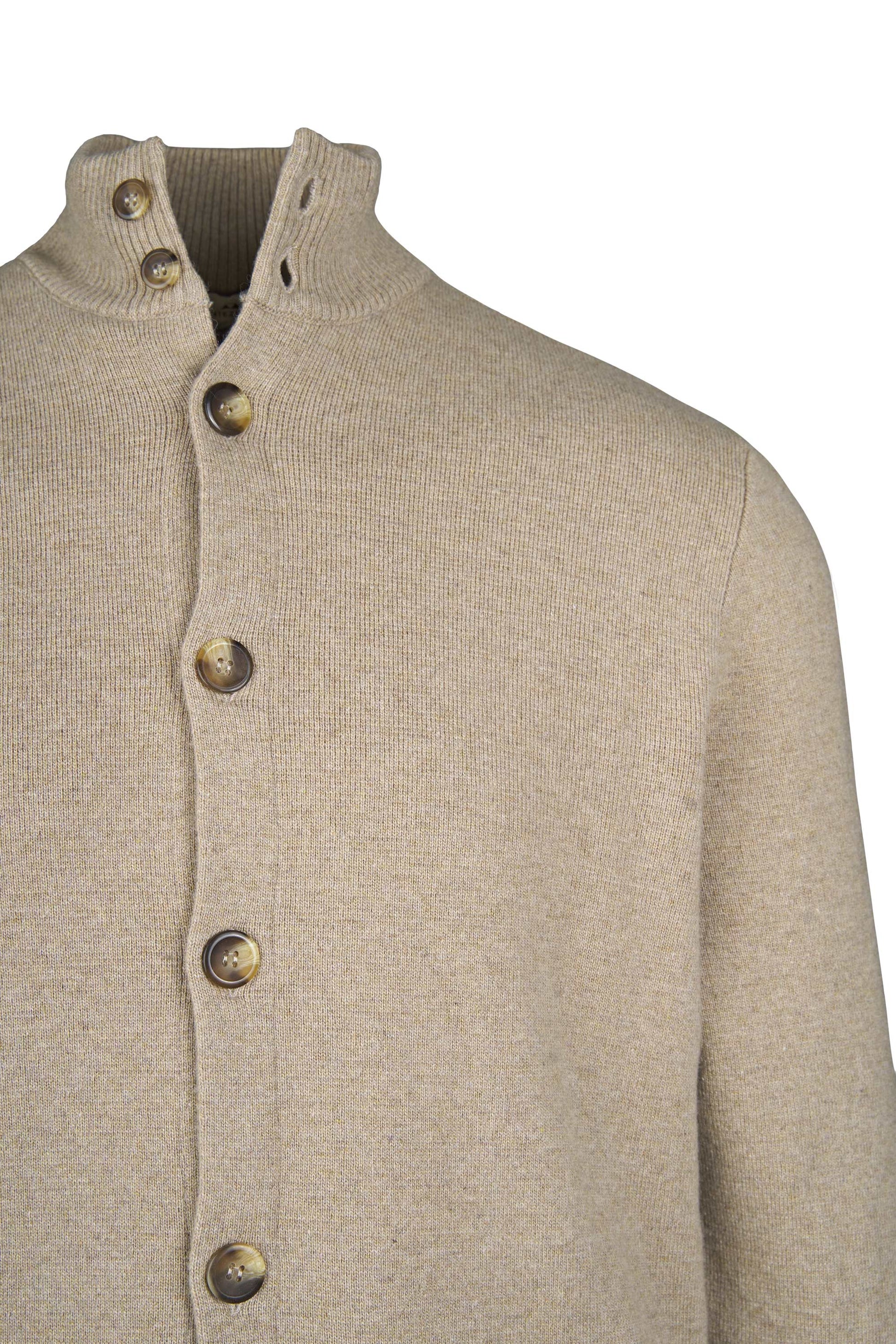 High-neck pocket cardigan - MONTEZEMOLO