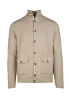 High-neck pocket cardigan - MONTEZEMOLO