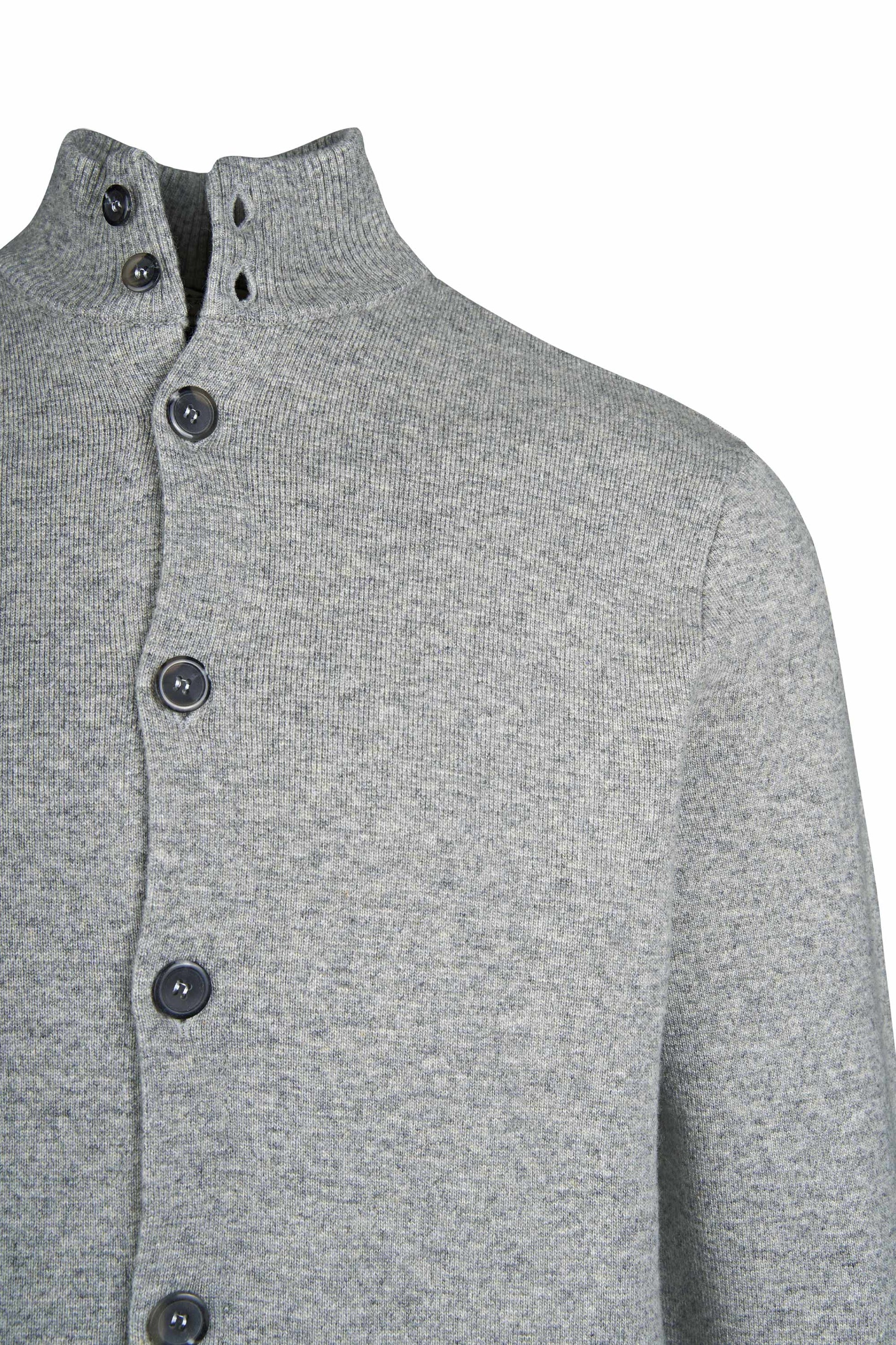 High-neck pocket cardigan - MONTEZEMOLO
