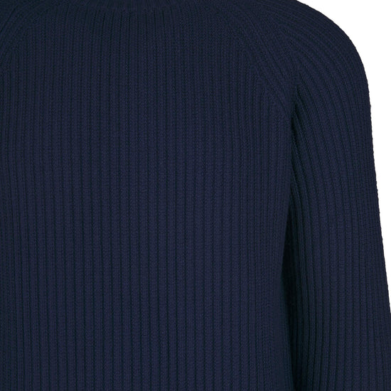 Raglan English-Rib Sweater - MONTEZEMOLO