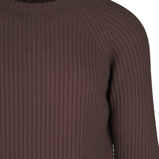 Raglan English-Rib Sweater - MONTEZEMOLO