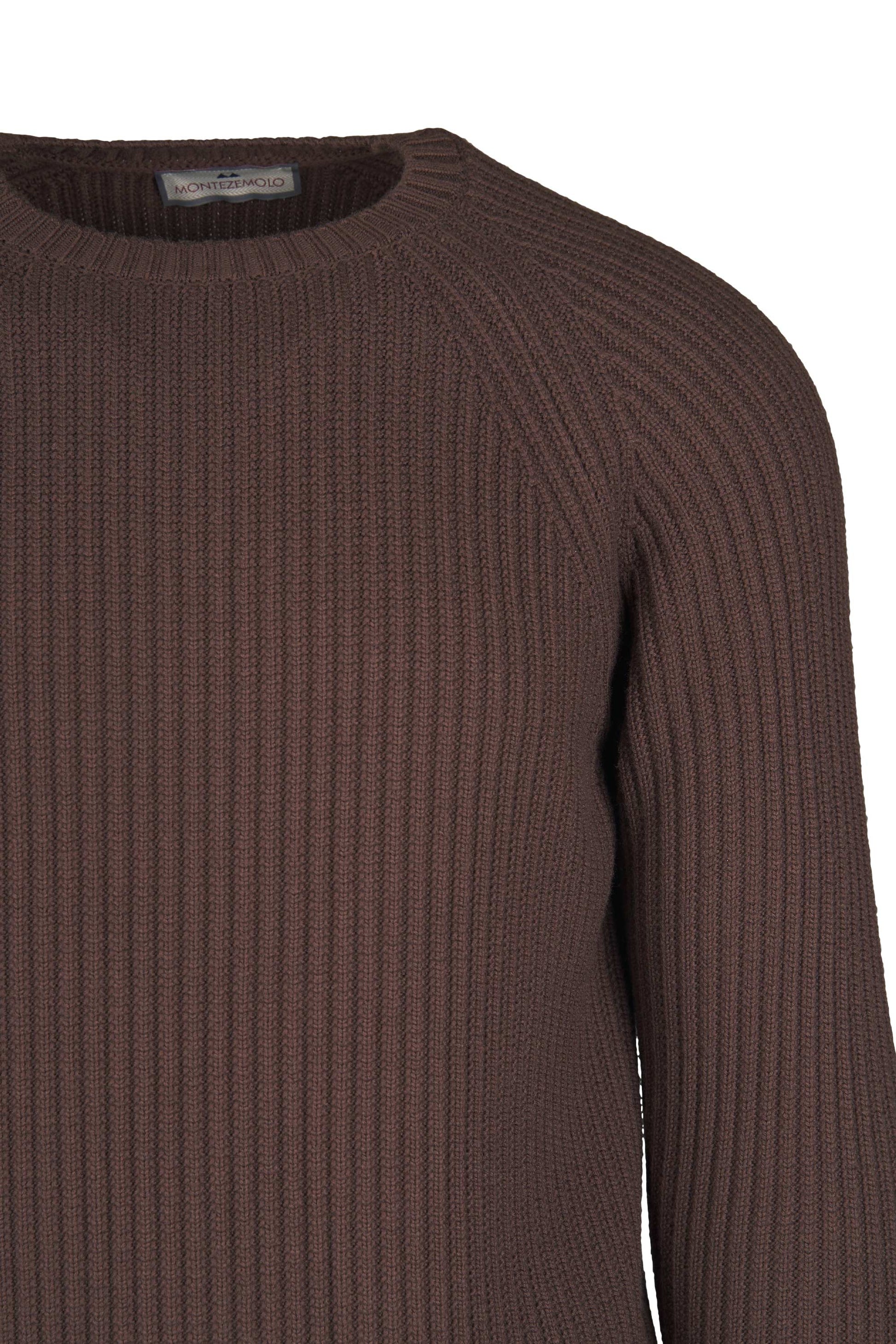 Raglan English-Rib Sweater - MONTEZEMOLO