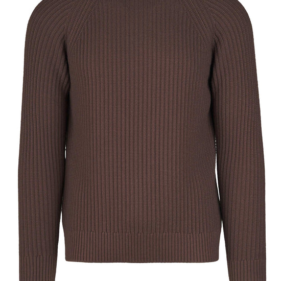 Raglan English-Rib Sweater - MONTEZEMOLO