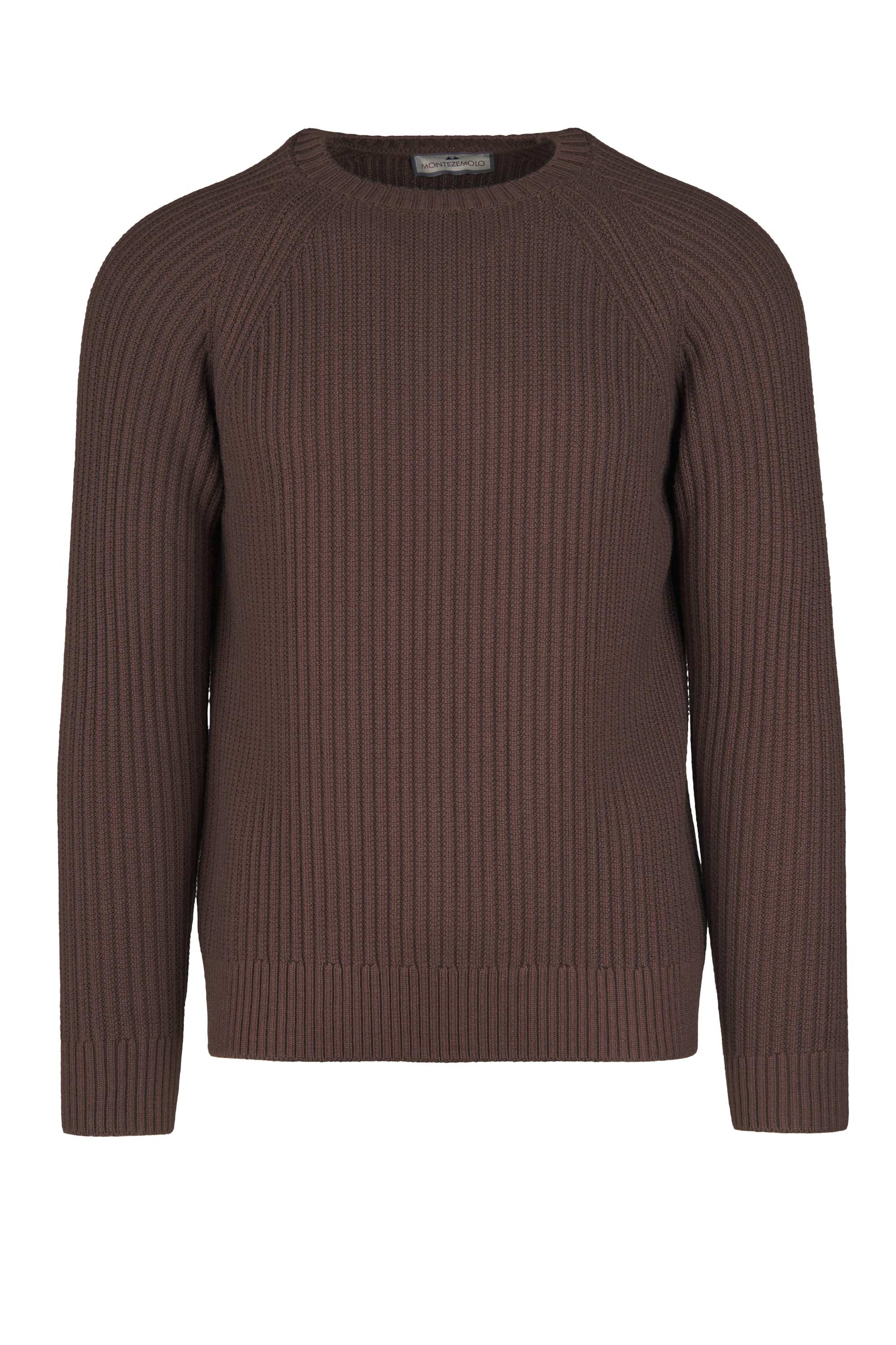 Raglan English-Rib Sweater - MONTEZEMOLO