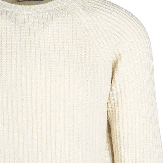 Raglan English-Rib Sweater - MONTEZEMOLO