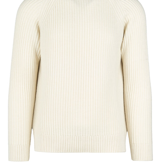 Raglan English-Rib Sweater - MONTEZEMOLO