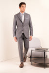 Tailored ultrafine wool two-button suit