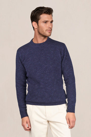 Merino wool & cashmere Crew-neck sweater