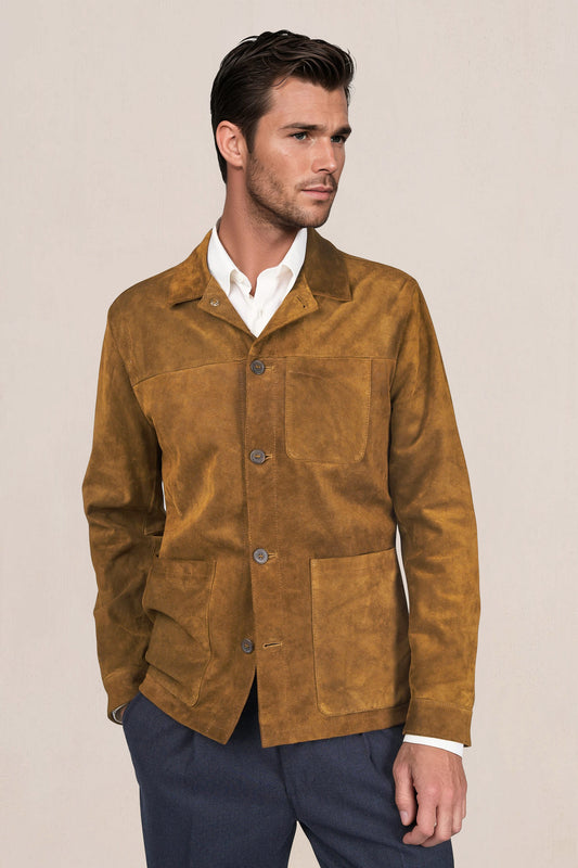 Suede Chore Jacket