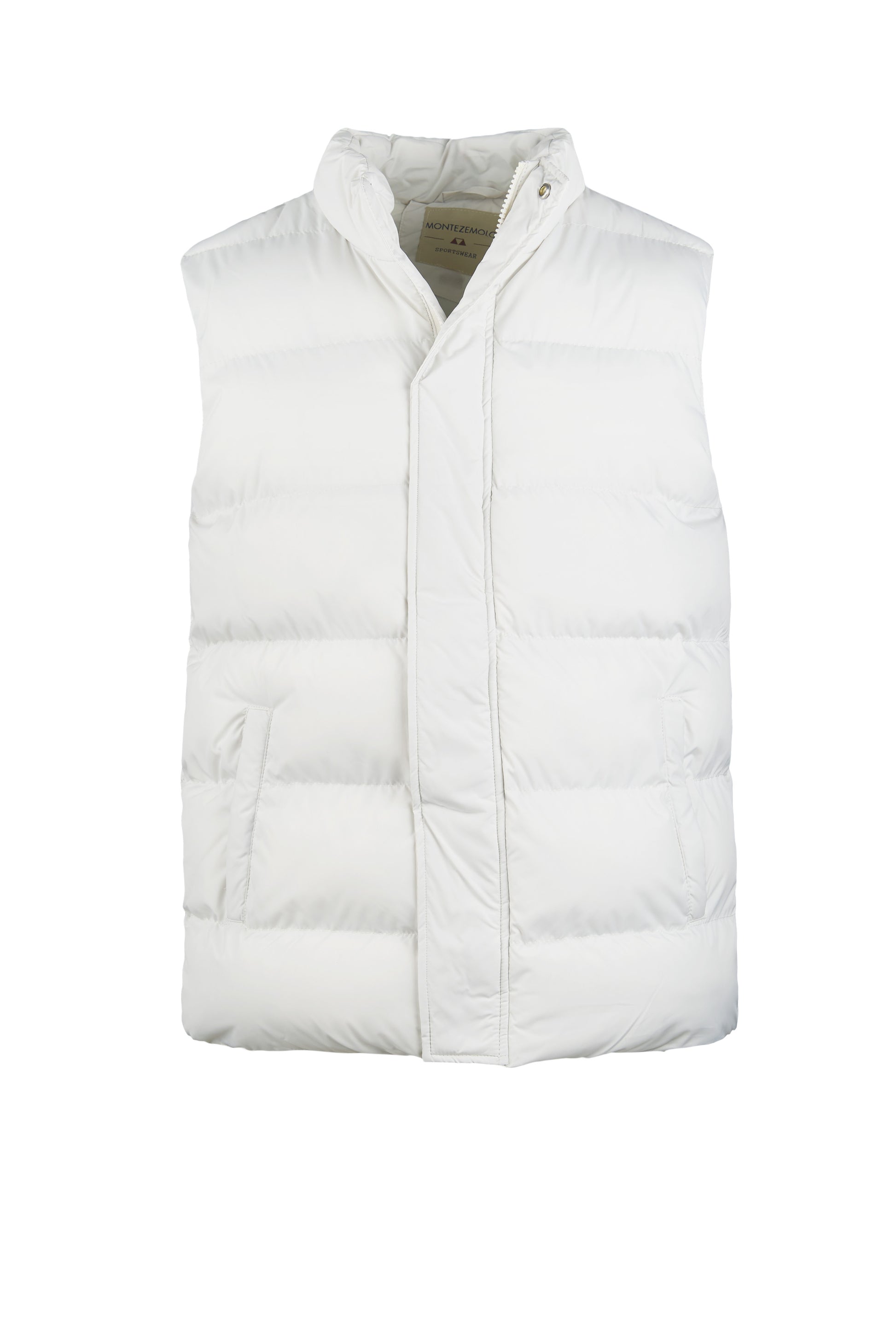 Quilted vest in matte nylon - MONTEZEMOLO