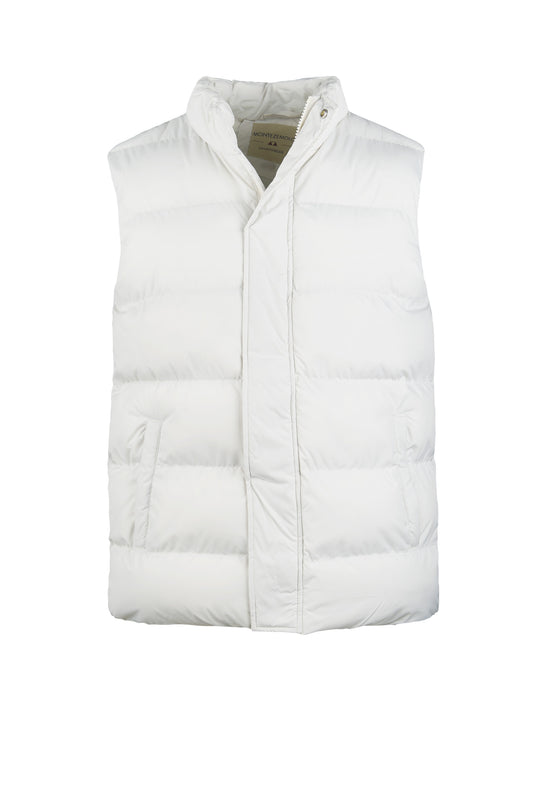 Quilted vest in matte nylon - MONTEZEMOLO