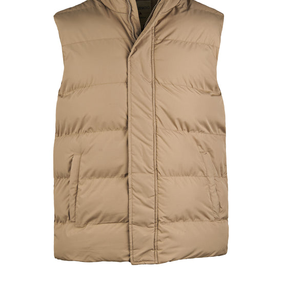 Quilted vest in matte nylon - MONTEZEMOLO