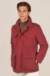 Quilted four-pocket safari jacket