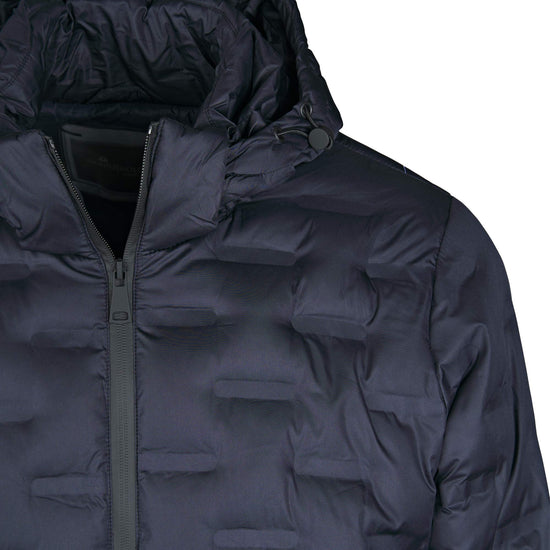 Brick-quilt Hooded Puffer Jacket - MONTEZEMOLO