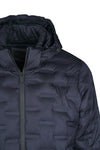 Brick-quilt Hooded Puffer Jacket - MONTEZEMOLO