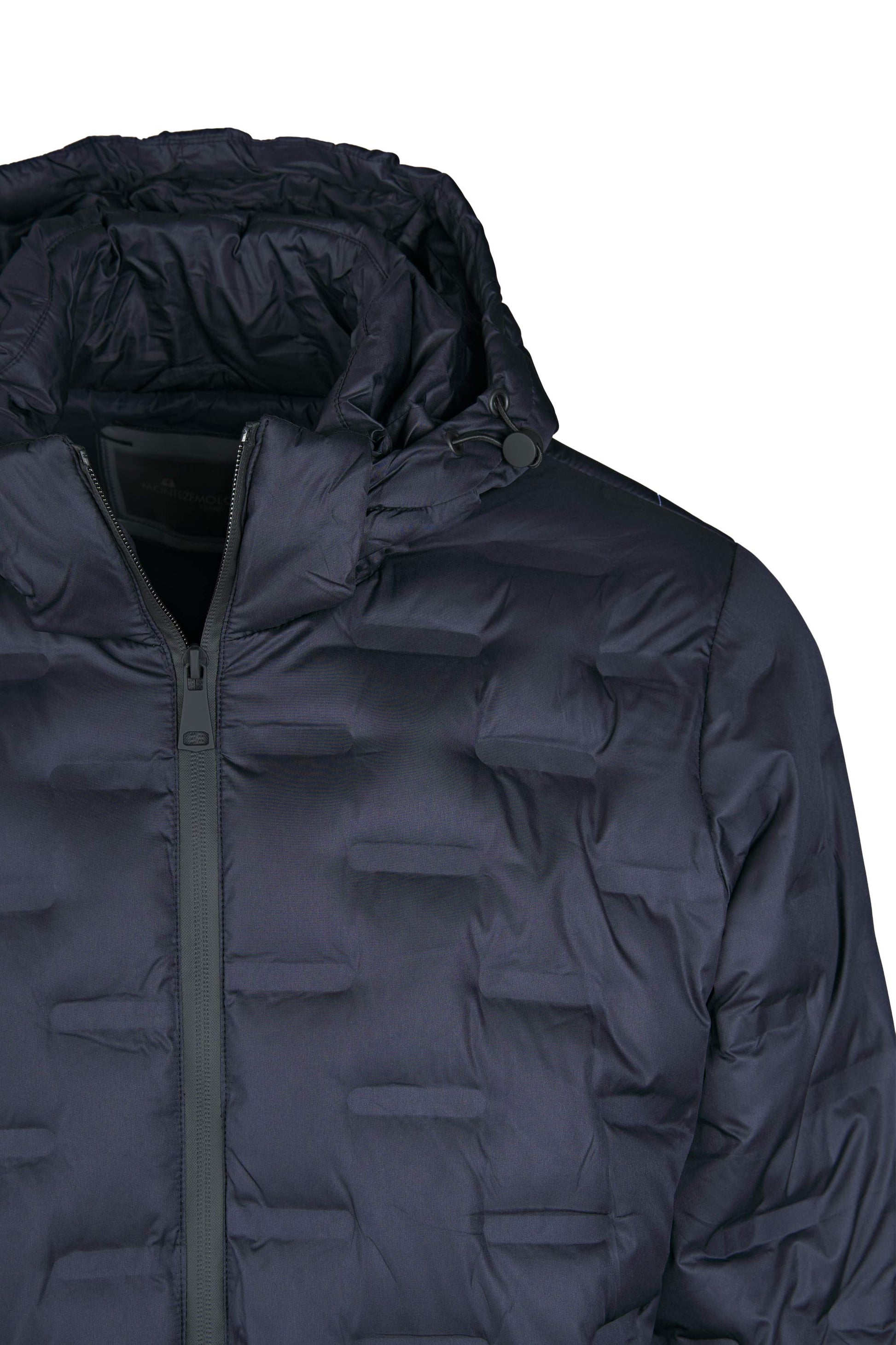 Brick-quilt Hooded Puffer Jacket - MONTEZEMOLO