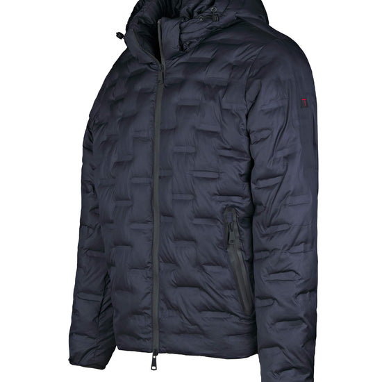 Brick-quilt Hooded Puffer Jacket - MONTEZEMOLO