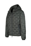 Brick-quilt Hooded Puffer Jacket - MONTEZEMOLO