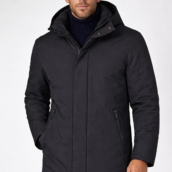 Mid-length Hooded Parka - MONTEZEMOLO