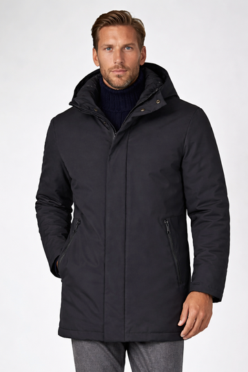Mid-length Hooded Parka - MONTEZEMOLO