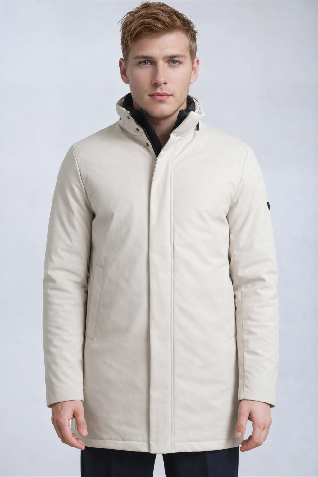 Mid-lenght technical padded jacket - MONTEZEMOLO