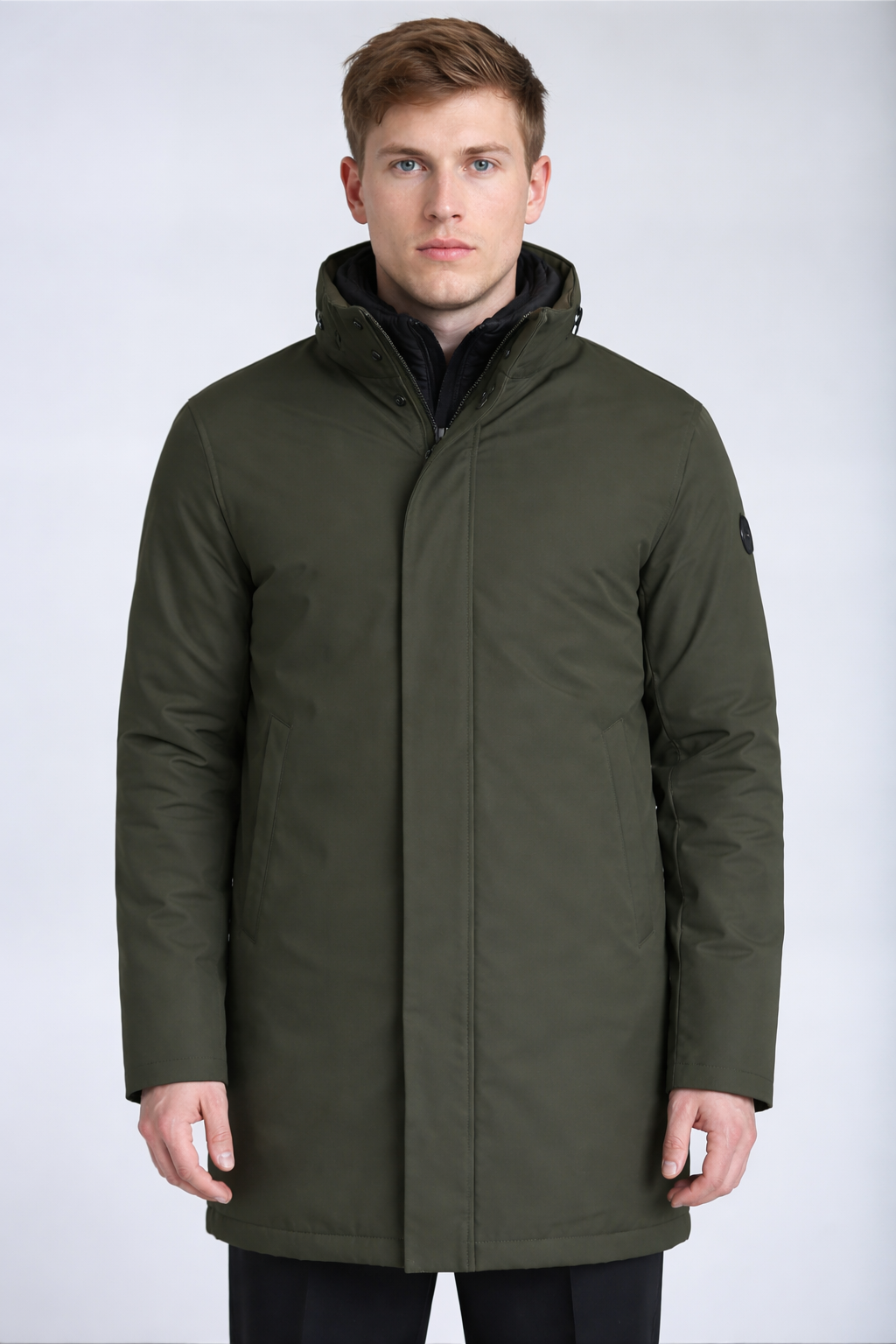 Mid-lenght technical padded jacket - MONTEZEMOLO