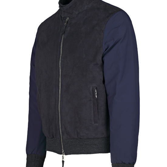 Suede Hybrid-Jacket - MONTEZEMOLO