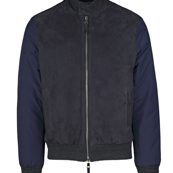 Suede Hybrid-Jacket - MONTEZEMOLO